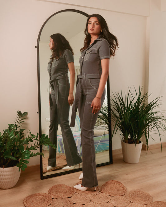 GRAPHITE JUMPSUIT